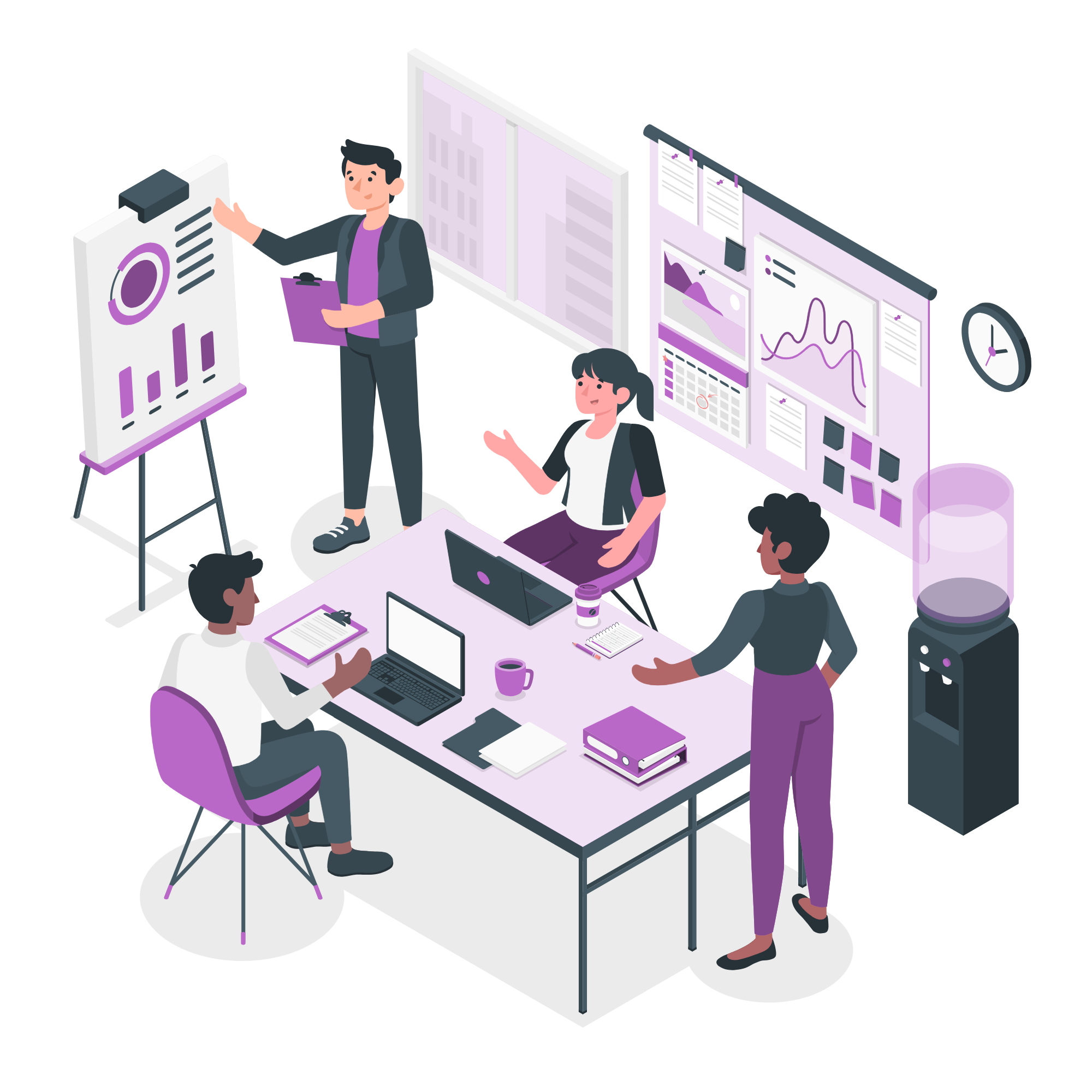 CRM Team Illustration
